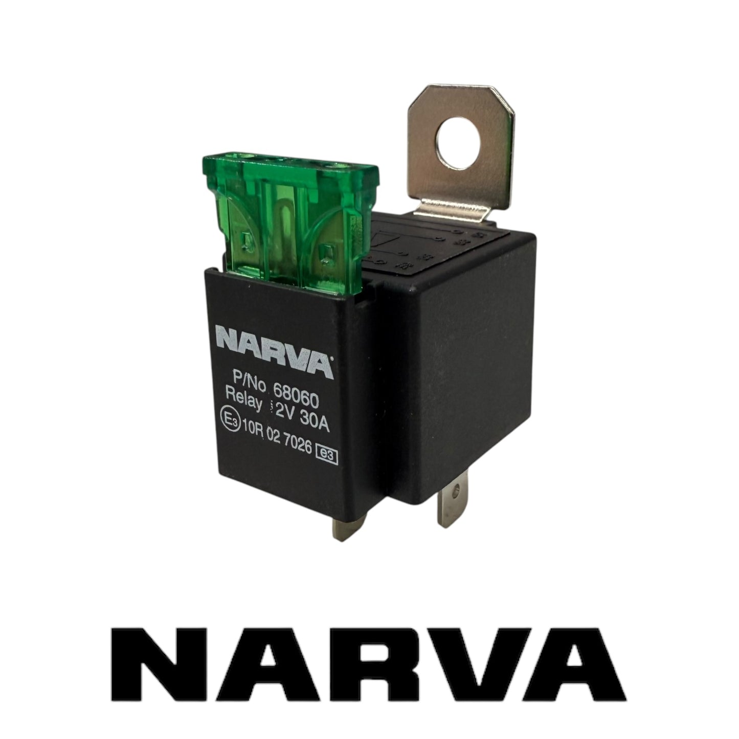Narva 4 Pin 30 Amp fused Relay 68060