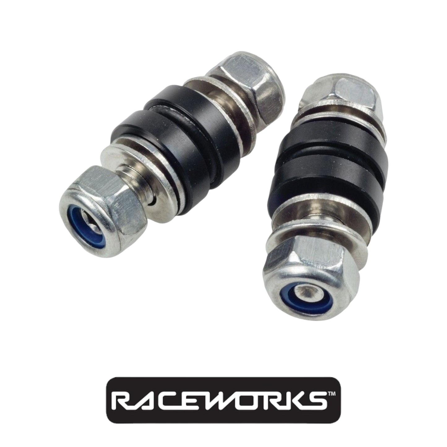 Raceworks 2 pack Stainless Electrical Bulkhead Terminals Fuel Safe FSA-500