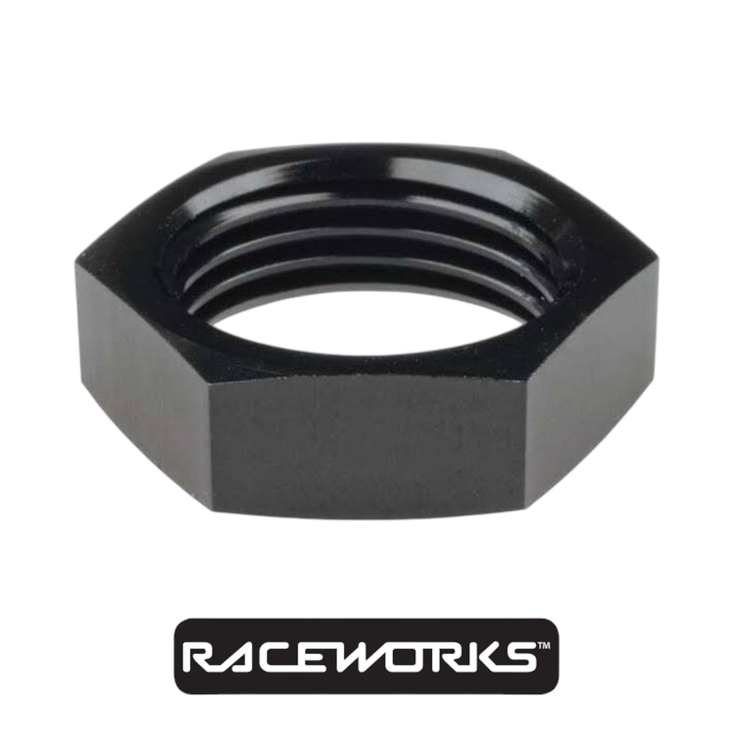 Raceworks Bulkhead Nut AN-4 RWF-924-04BK