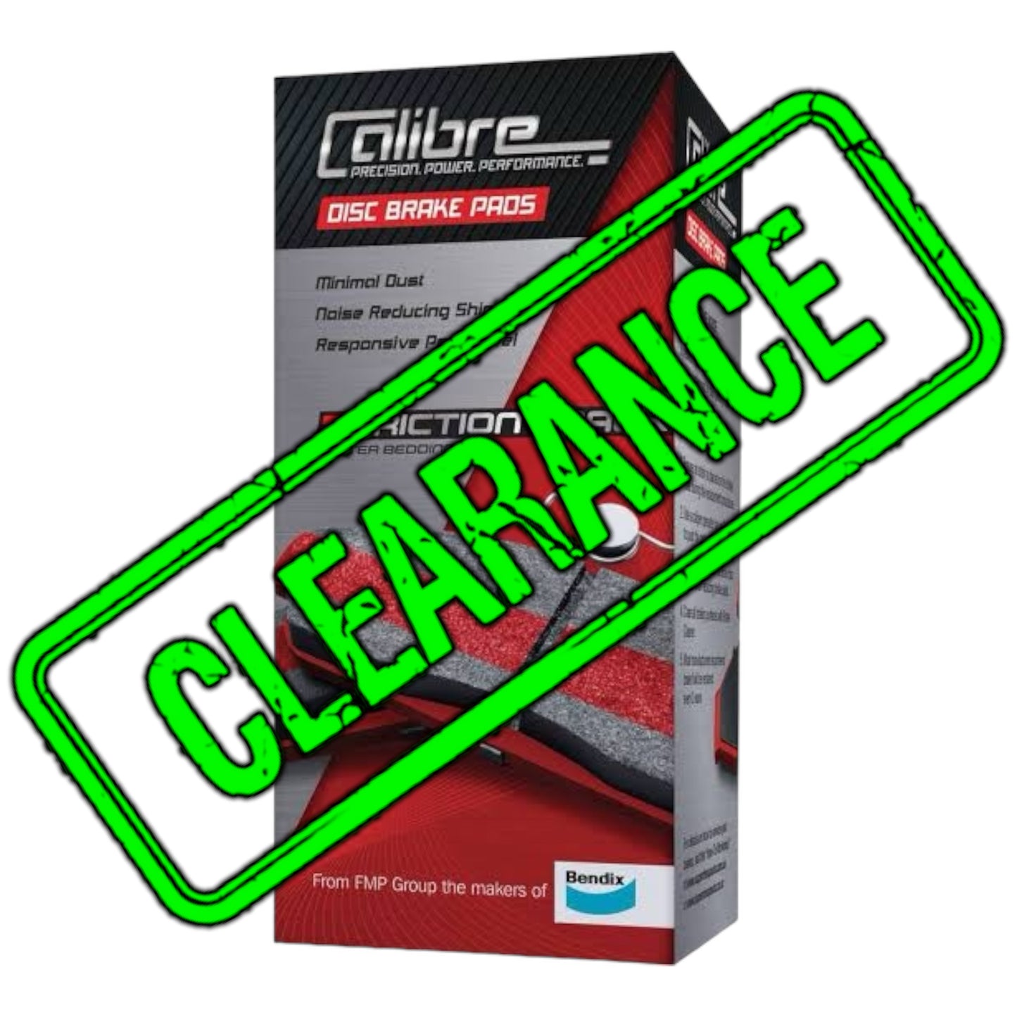 Calibre Front Brake Pad Kit DB1331CAL Suits VT-VZ