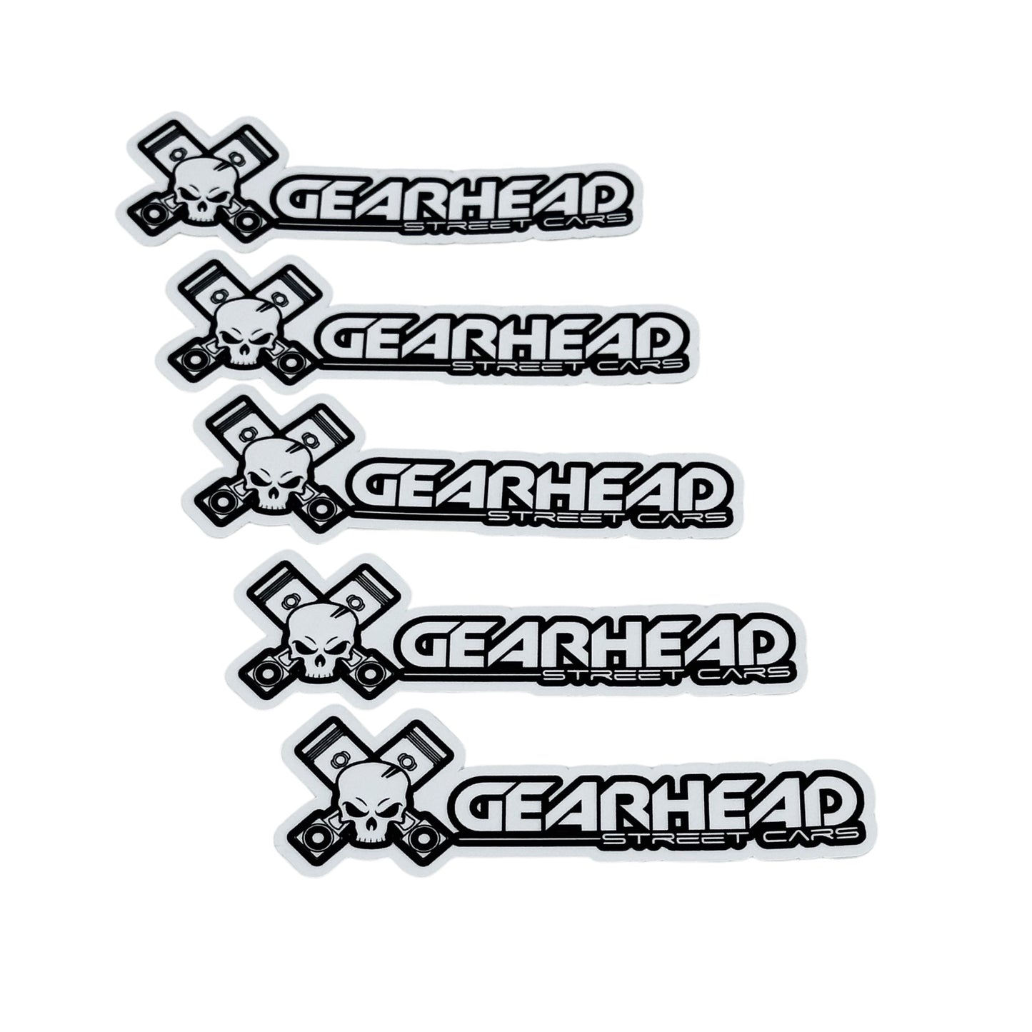 Gearhead Street Cars Sticker