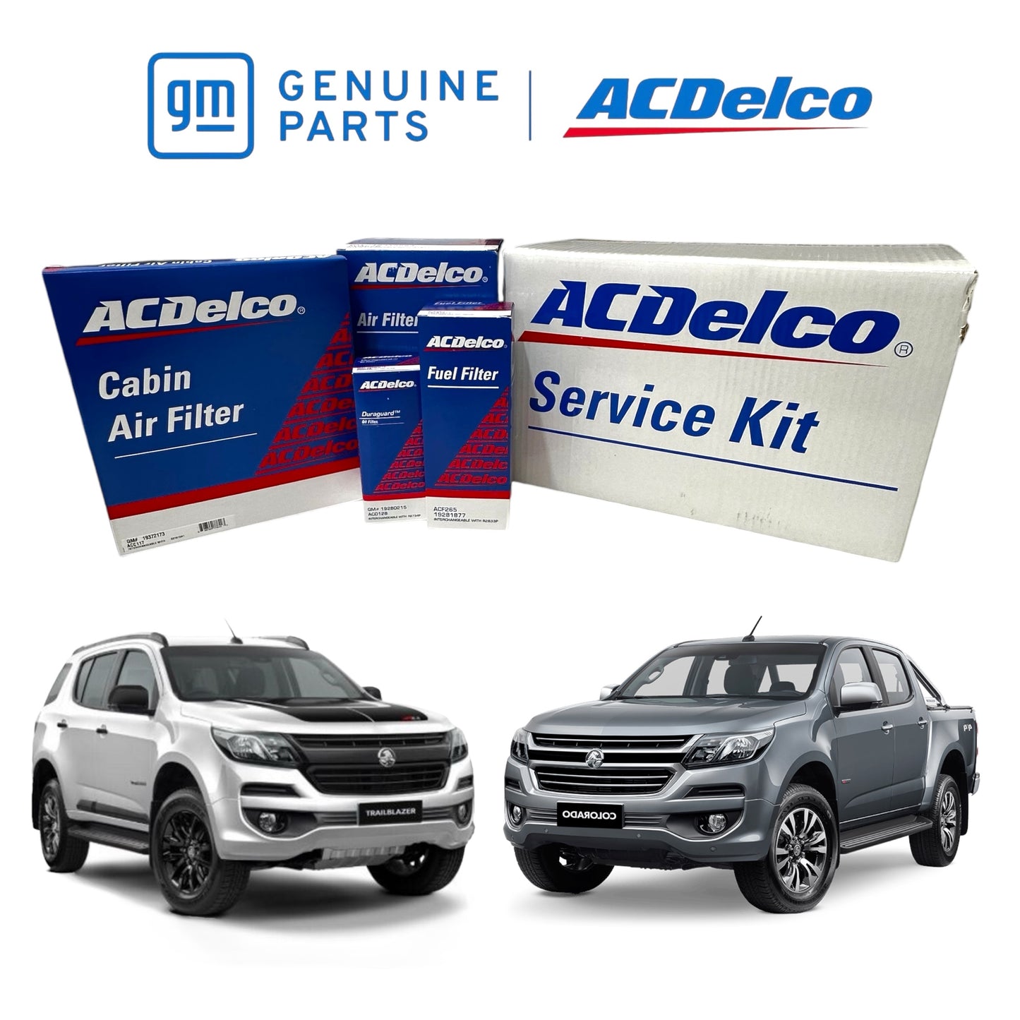 ACDelco RG Colorado, Trailblazer, Sports Cat Filter Service Kit 19373386 (ACK21)