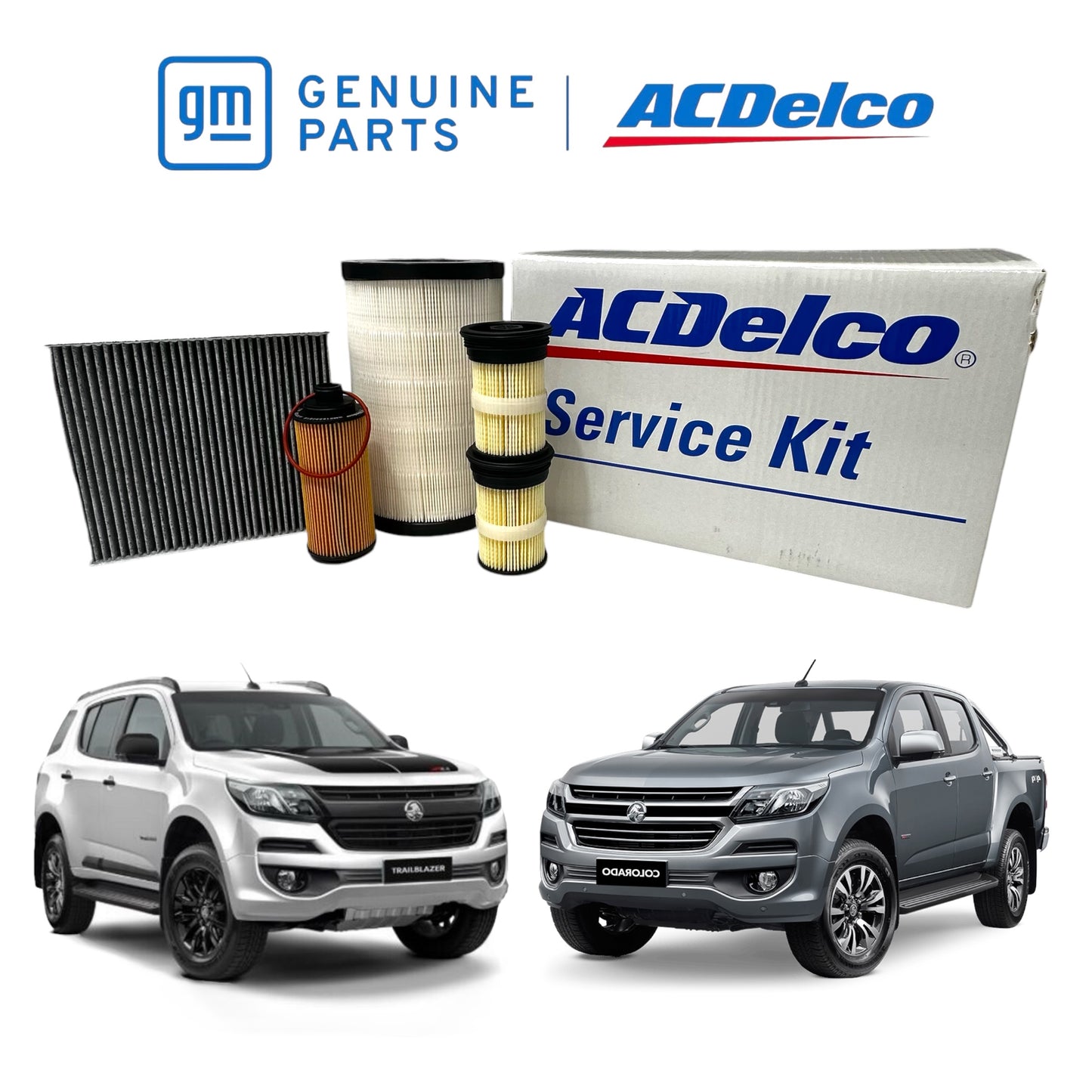 ACDelco RG Colorado, Trailblazer, Sports Cat Filter Service Kit 19373386 (ACK21)