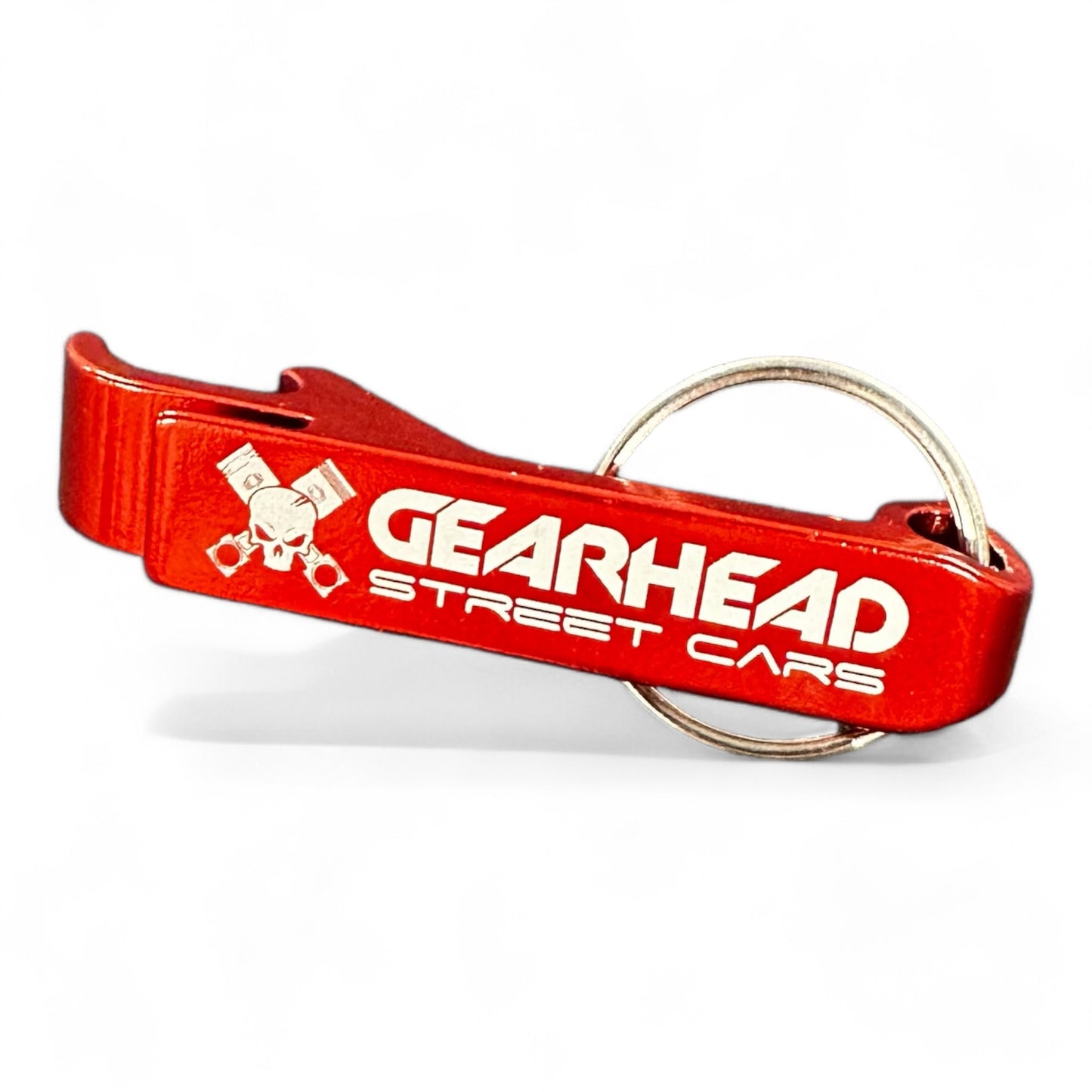 Gearhead Street Cars Keychain Bottle Opener