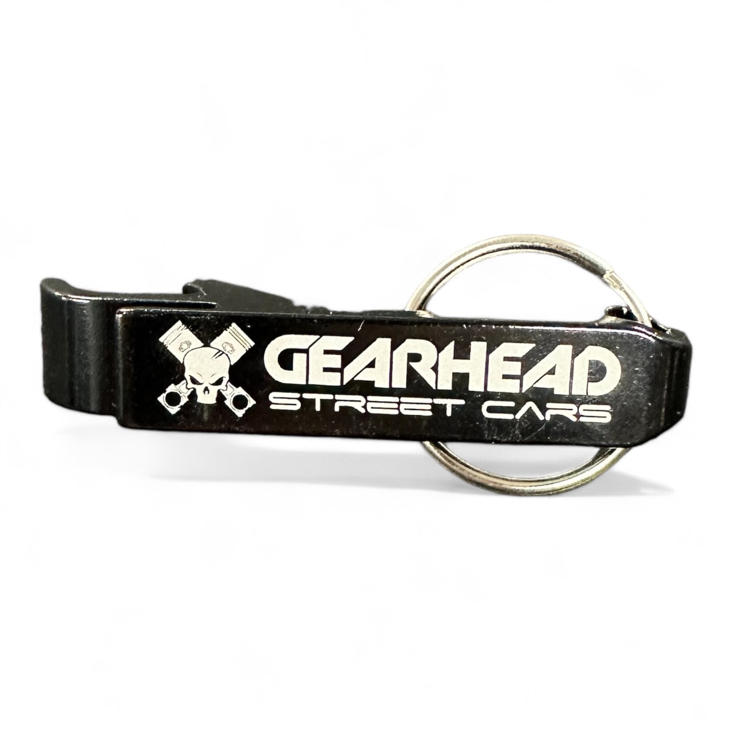 Gearhead Street Cars Keychain Bottle Opener