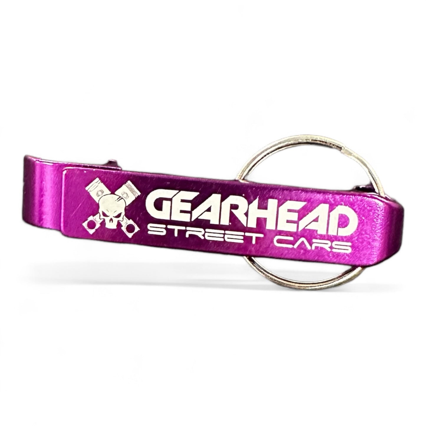Gearhead Street Cars Keychain Bottle Opener