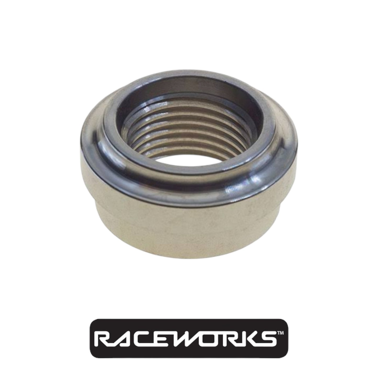 Raceworks AN-8 Female ORB SS Weld On RWF-990-08-SS