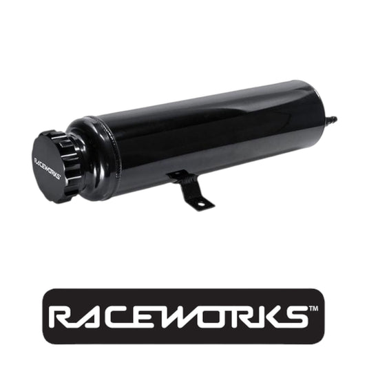 Raceworks 2L Black Radiator Overflow Tank ALY-071BK