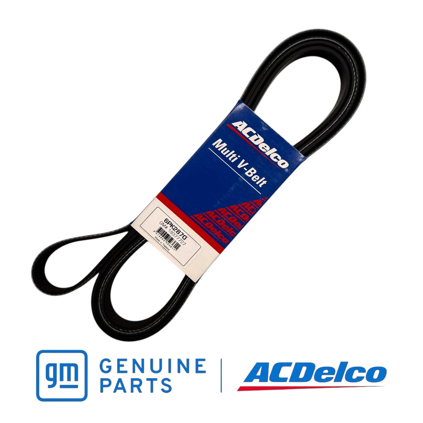 ACDelco Genuine RG Colorado Drive Belt 6PK2870 19377727