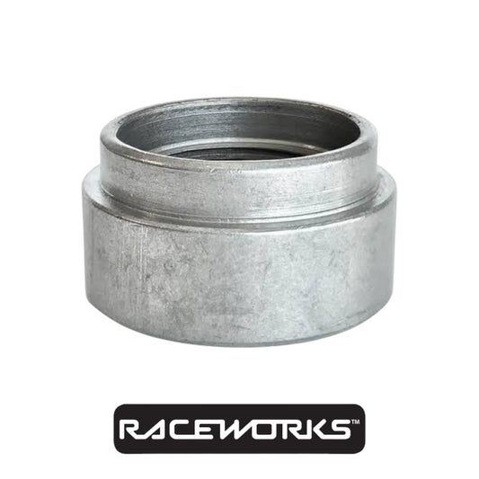 Raceworks Steel Oxygen Sensor Stepped Bung RWF-989-M18-S-S