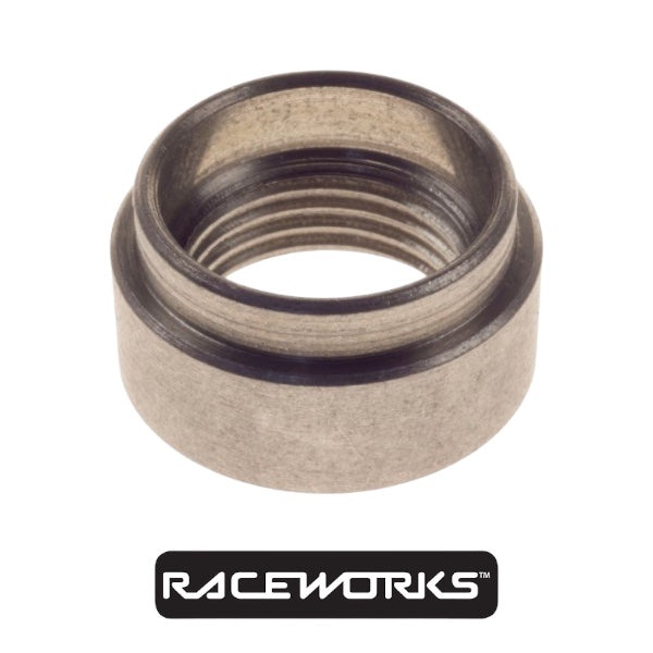 Raceworks Stainless Steel Oxygen Sensor Stepped Bung RWF-989-M18-SS-S