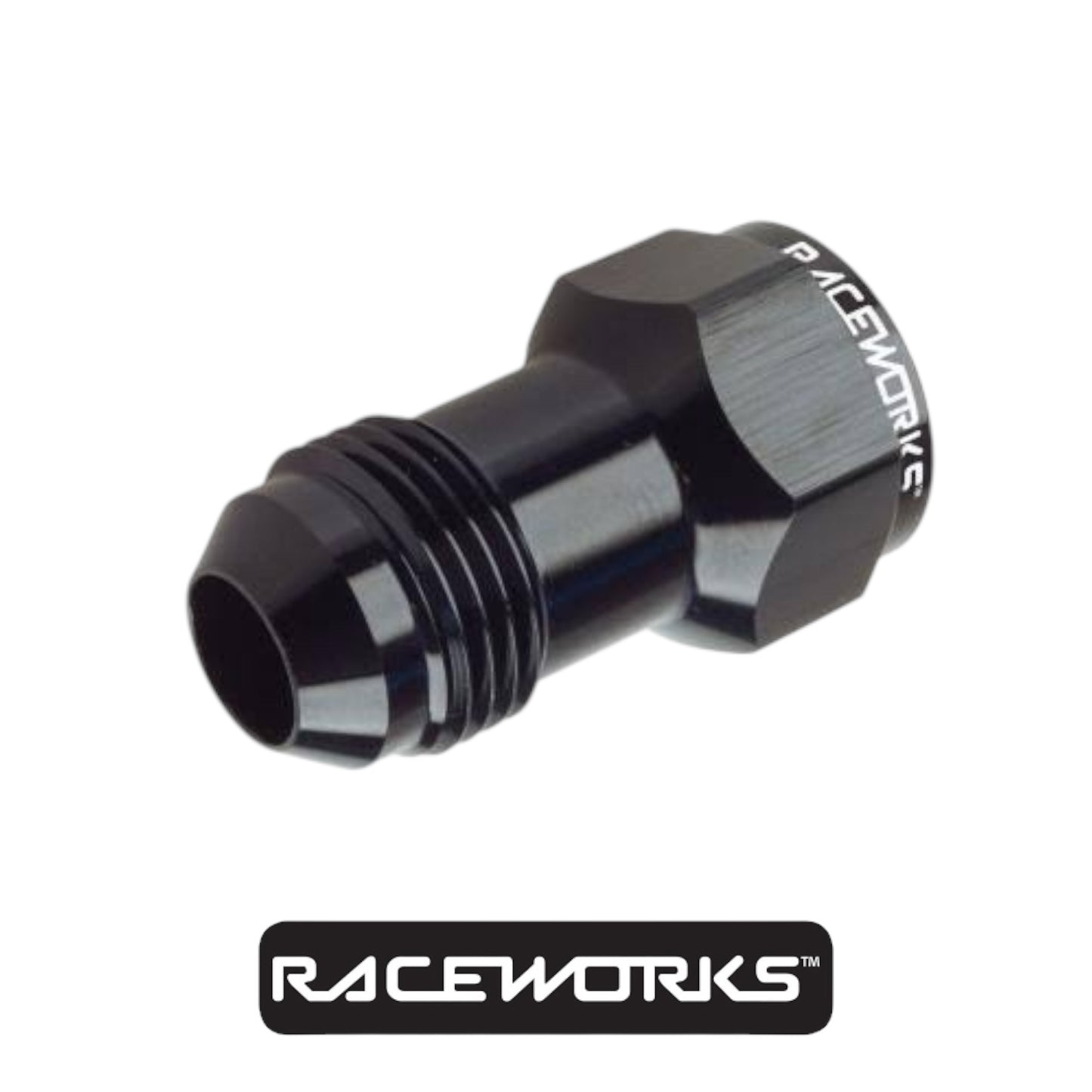 Raceworks AN-10 Female To Male Extension RWF-952-10BK