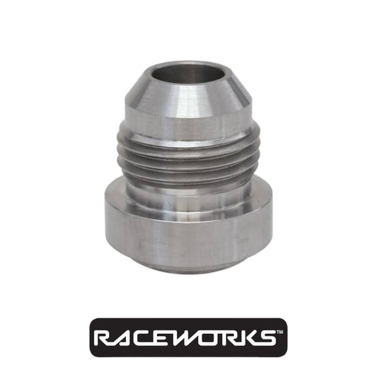 Raceworks AN-6 SS Hex Weld On Fitting Suits RWH-3 RWF-999-06-SSH