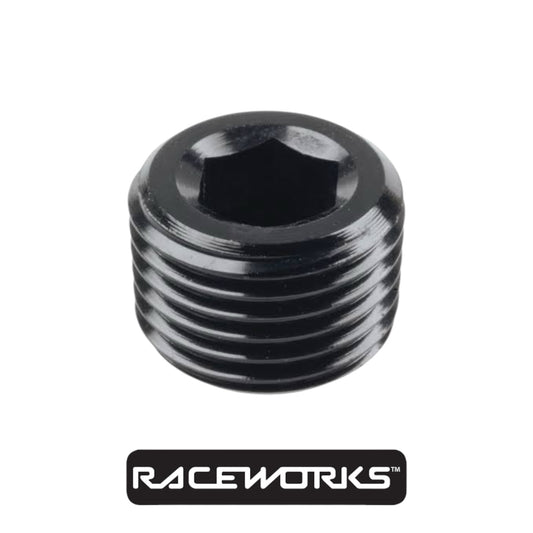 Raceworks NPT Plug 1/2” RWF-932-08BK