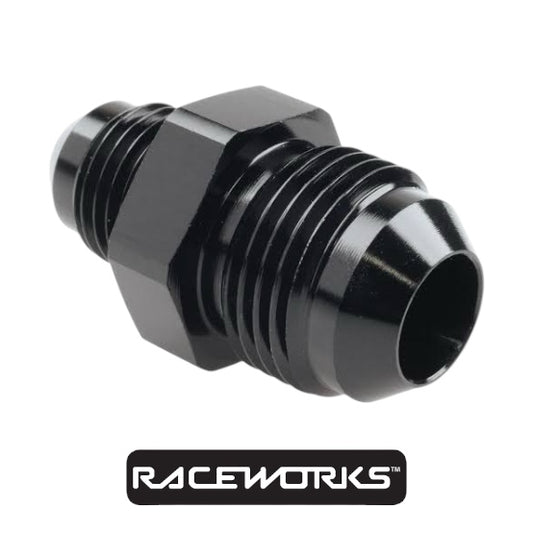 Raceworks Male Flare Reducer AN-10 to AN-8 RWF-815-10-08BK