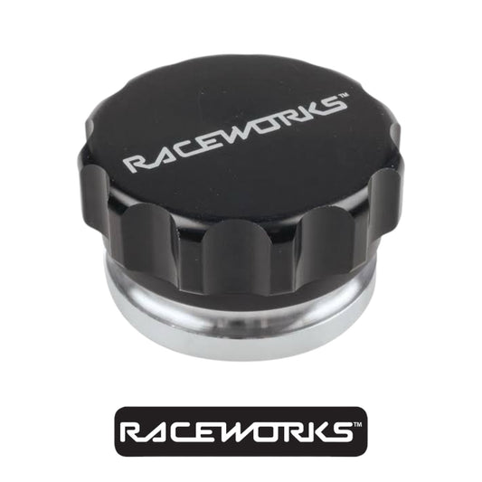 Raceworks Weld on Aluminium Filler with Black Female Cap 2” RWF-460-32-ABK