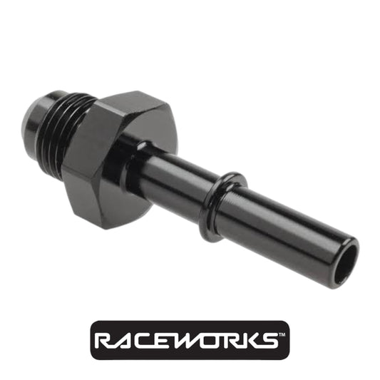 Raceworks AN-6 To 5/16” Male EFI Quick Connect RWF-716-06-05BK