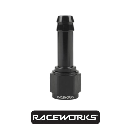 Raceworks Female AN-8 to Barb 1/2” RWF-411-08BK