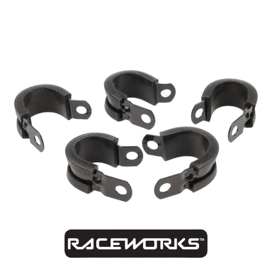 Raceworks Cushioned P Clamps ID 7.9mm 5pack RWF-158-8MM