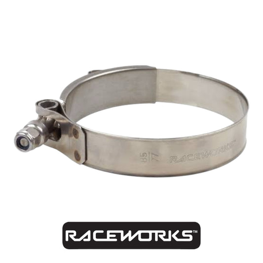 Raceworks T-Bolt Clamp to suit 4.5”/114mm hose (121-129mm)