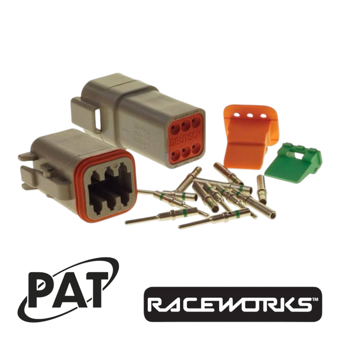 PAT Raceworks Deutsch DT 6-Way Connector Kit CPS-128