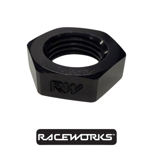 Raceworks Bulkhead Nut AN-6 RWF-924-06BK