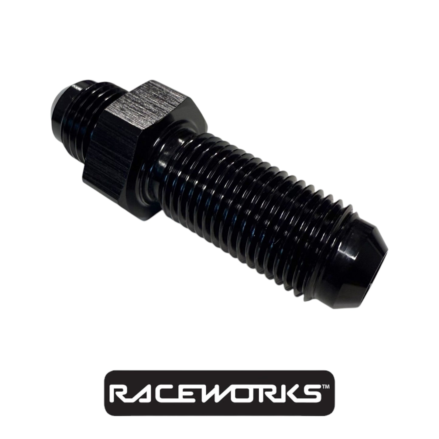 Raceworks Bulkhead Flare AN-6 RWF-832-06BK