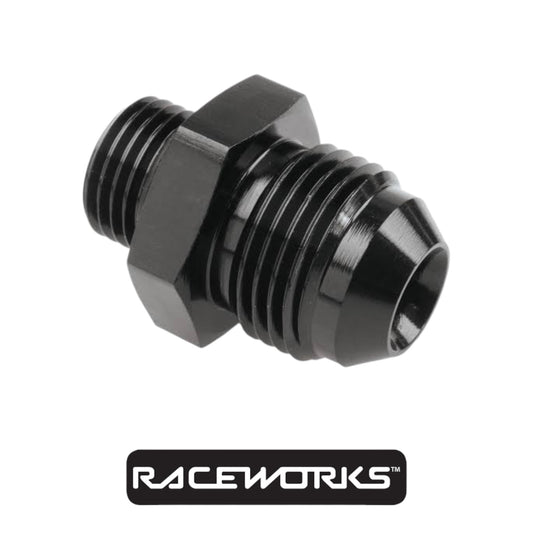 Raceworks Male Flare AN-8 To AN-6 Male ORB RWF-920-08-06BK