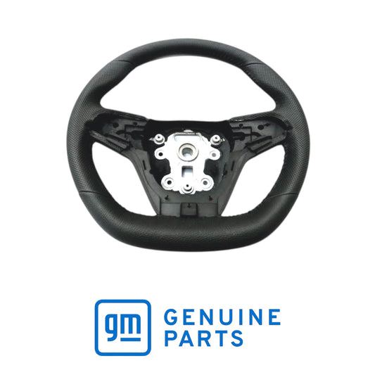 Genuine GM VF Leather Steering Wheel With Paddle Shift 92276595