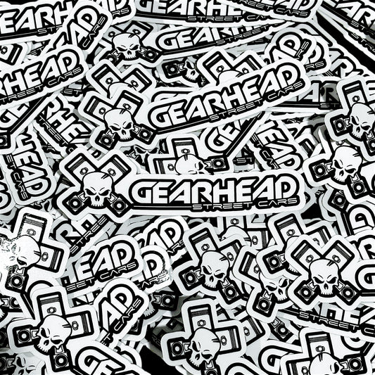 Gearhead Street Cars Sticker